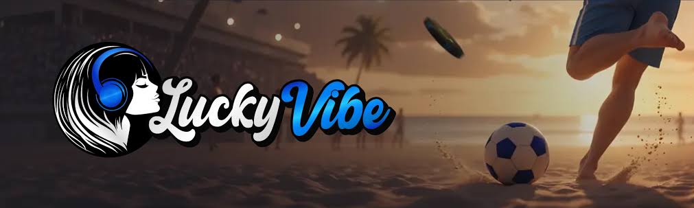 Cat mascot banner for LuckyVibe Casino